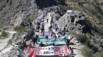 Southern Perú denuncia por más de 10 delitos a dirigentes y pobladores que rechazan proyecto “Los Chancas”, en Tapairihua
